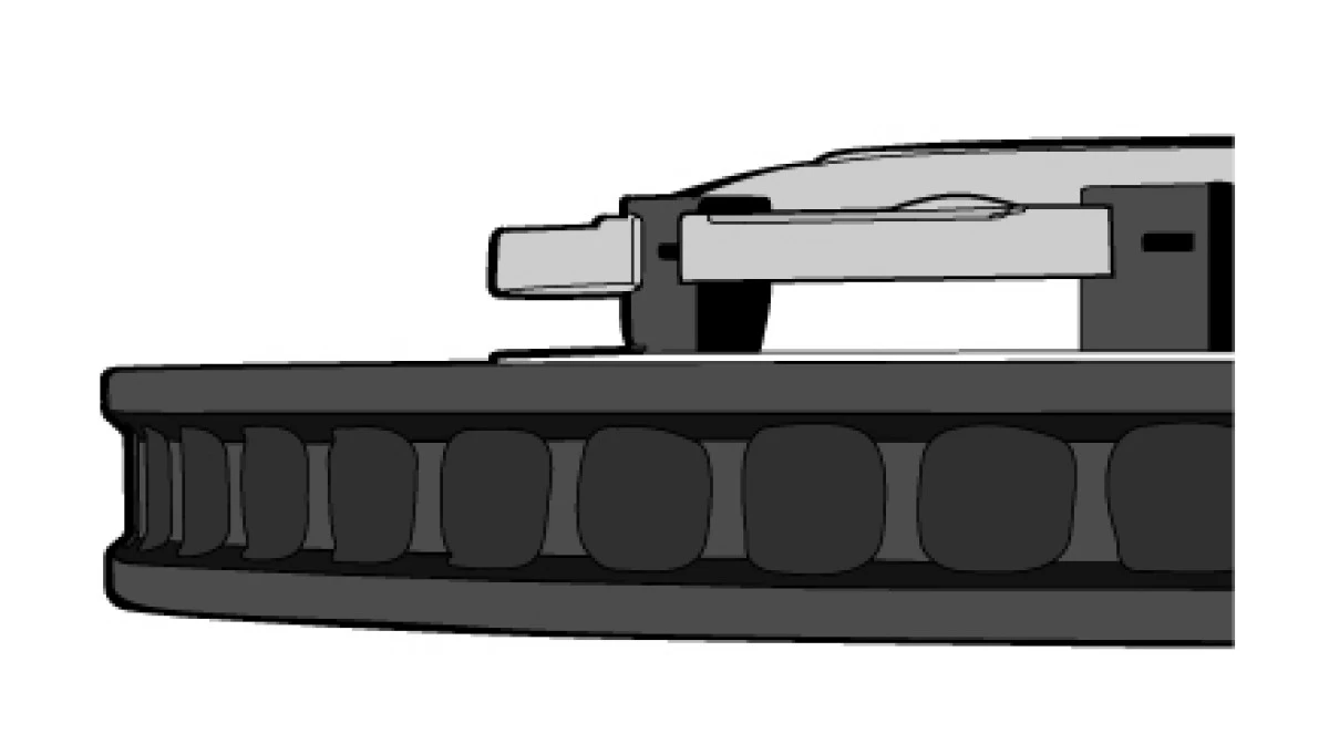 純正交換 gout 2ピースローター フロント Ferrari F360 330φ